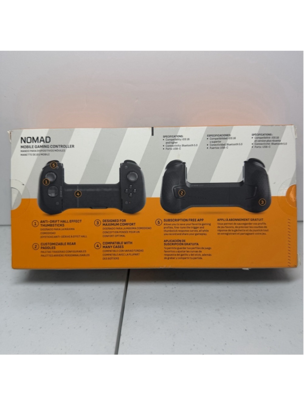 SCUF Nomad Wireless Mobile Gaming Controller for iPhone Bluetooth RGC0001 - Picture 2 of 3